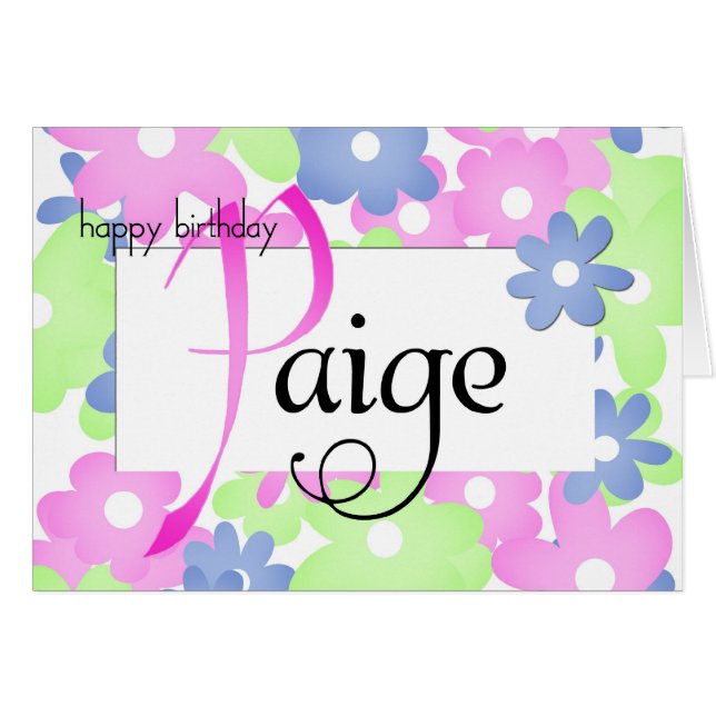 paige (Devant horizontal)