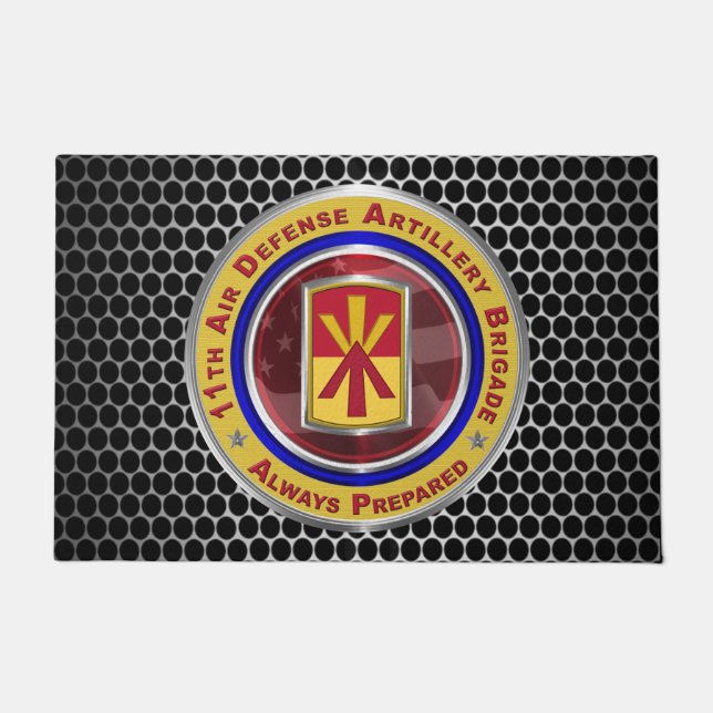 Paillasson 11e brigade d'artillerie de la défense aérienne (Devant)