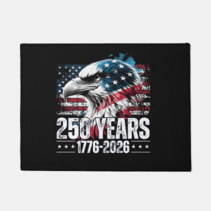 Paillasson 250e anniversaire États-Unis Anniversaire Manche L