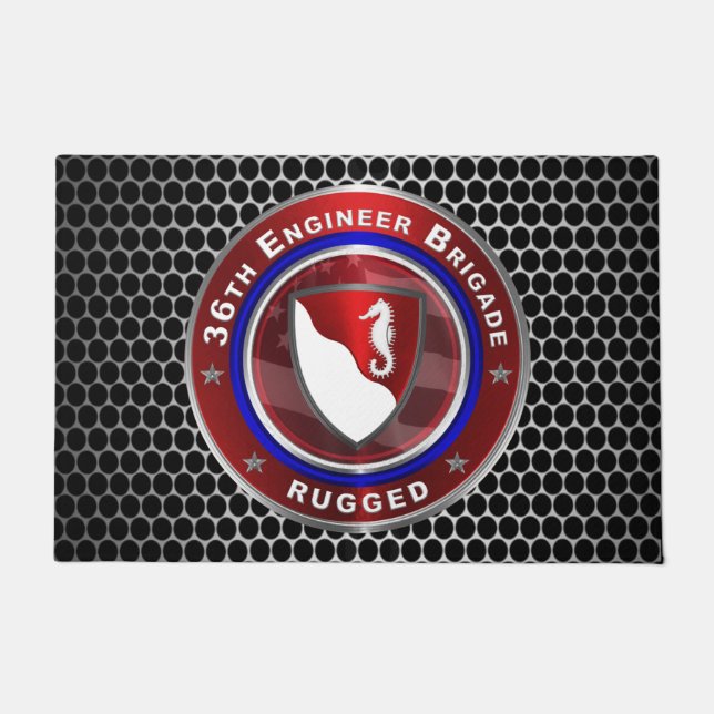 Paillasson 36e brigade du génie "robuste" (Devant)