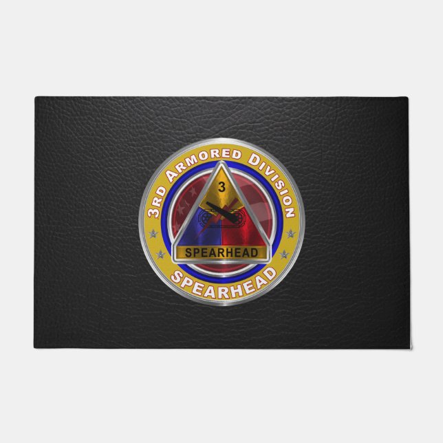 Paillasson 3e division blindée (Devant)