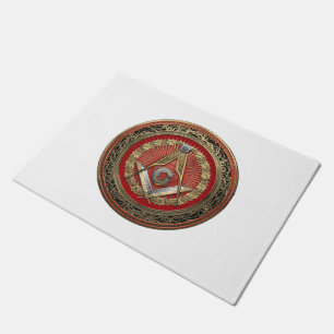 Paillasson [500] Master Mason - Carré Or & Compas