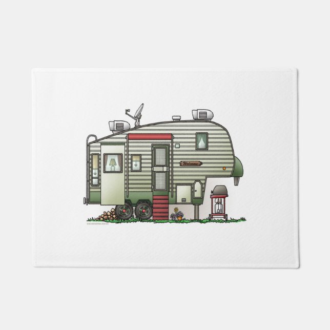 Paillasson 5ème roue de pointe (Devant)