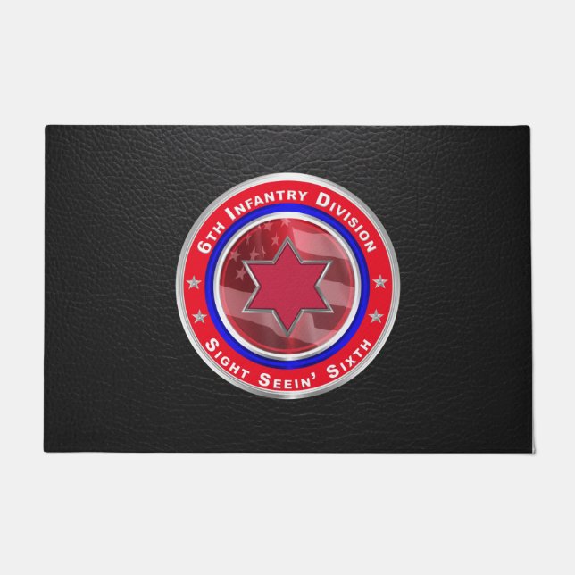 Paillasson 6e division d'infanterie (Devant)