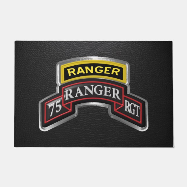 Paillasson 75e régiment de rangers aéroporté Ranger (Devant)