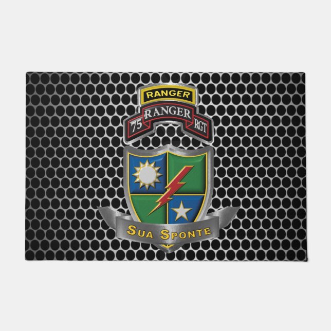 Paillasson 75th Ranger Regiment Sua Sponte (Devant)