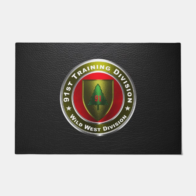 Paillasson 91e Division de la formation (Devant)