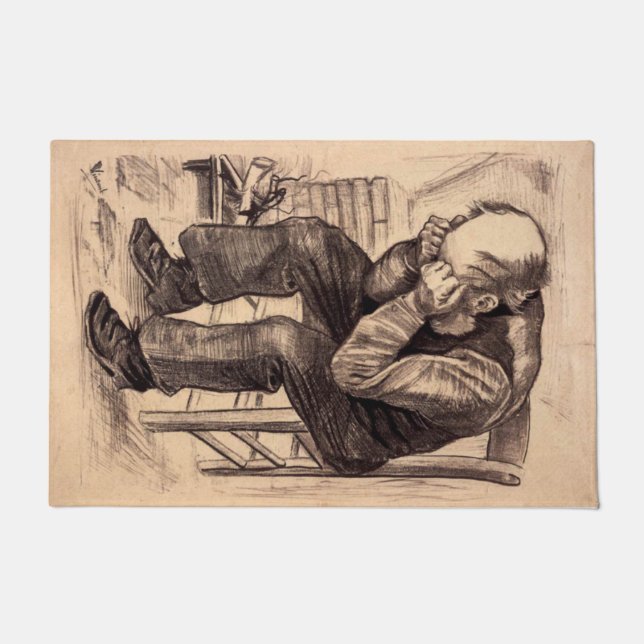 Paillasson À Eternitys Gate - Van Gogh Floor Mat (Devant)