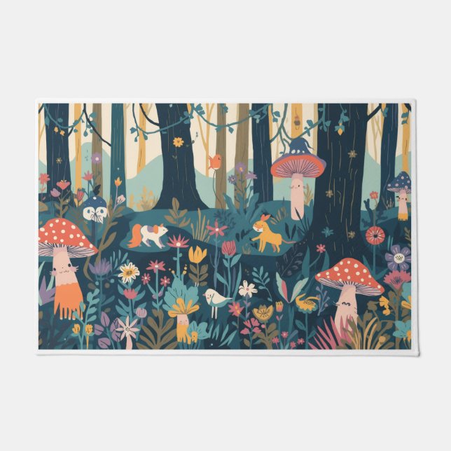 Paillasson A woodland mat (Devant)