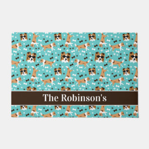 Paillasson Abris Shetland Sheepdog Chien Collie Personnalisé