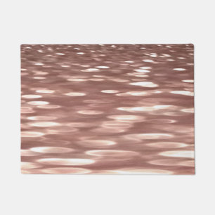 Paillasson Abstract #3: Copper Rose Gold