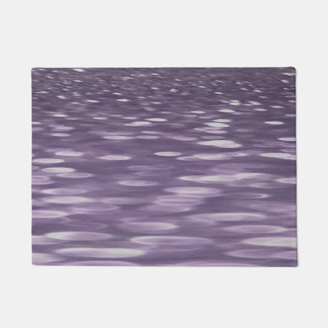 Paillasson Abstrait #1 : Ultra Violet Shimmer (Devant)