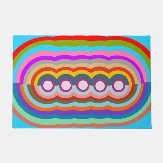 Paillasson Abstrait à nouveau (Devant)