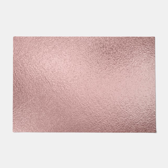 Paillasson abstrait rose (Devant)