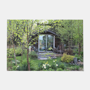 Paillasson Accueil au cottage !