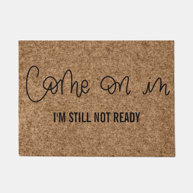 Paillasson Accueil drôle (Devant)