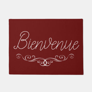 Paillasson Accueil en français Décoration Mats de bienvenue