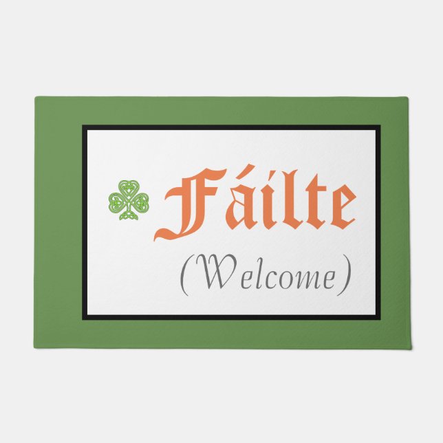 Paillasson Accueil irlandais Fáilte (Devant)