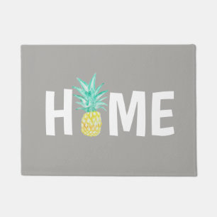 Paillasson Accueil Peinture d'ananas Tropical Floor Mat