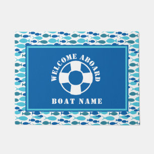 Paillasson Accueil Poisson Nautique À Bord D'Un Bateau Person