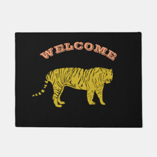 Paillasson Accueil Tiger personnalisé