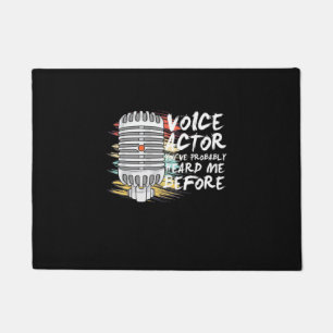 Paillasson Acteur vocal avant