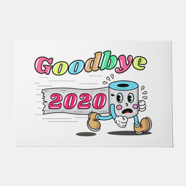 Paillasson Adieu 2020 - C’est enfin terminé (Devant)
