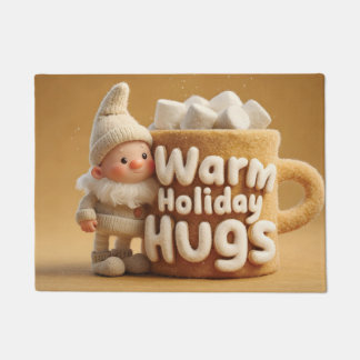 Paillasson Adorable Felt Gnome with Marshmallow Mug 