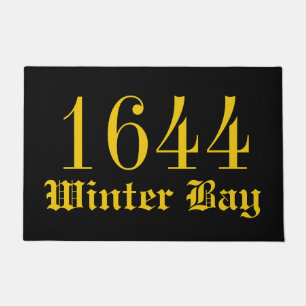 Paillasson Adresse Accueil Porte Mat