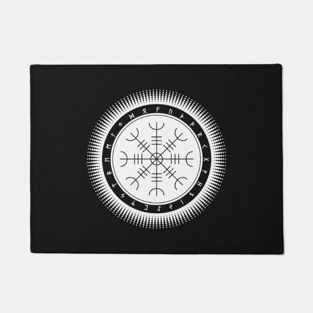 Paillasson Aegishjalm Halftone Doormats (Devant)