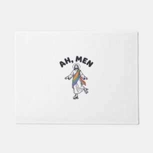 Paillasson Ah Men Roller Skating Foi Vector Design_1