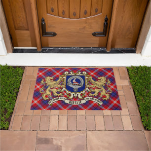 Paillasson Ainslie Clan Badge & Tartan