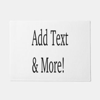 Paillasson Ajouter du texte et plus ! Customisez votre propre