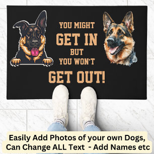 Paillasson Ajouter Photos De Chien Modifier Tout Le Texte, Pe