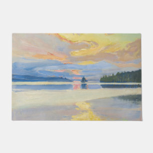 Paillasson Akseli Gallen-Kallela - Coucher de soleil sur le l