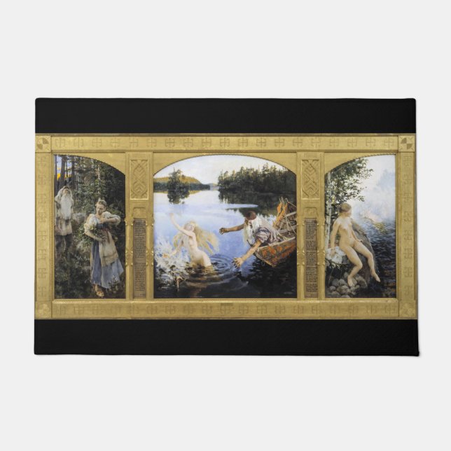 Paillasson Akseli Gallen-Kallela - Mythe aïno (Devant)