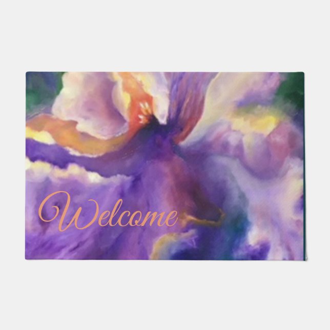 Paillasson Alaskan Iridescendance Iris Porte Mat (Devant)