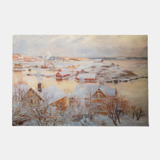 Paillasson Albert Edelfeel - Jour de décembre (Devant)