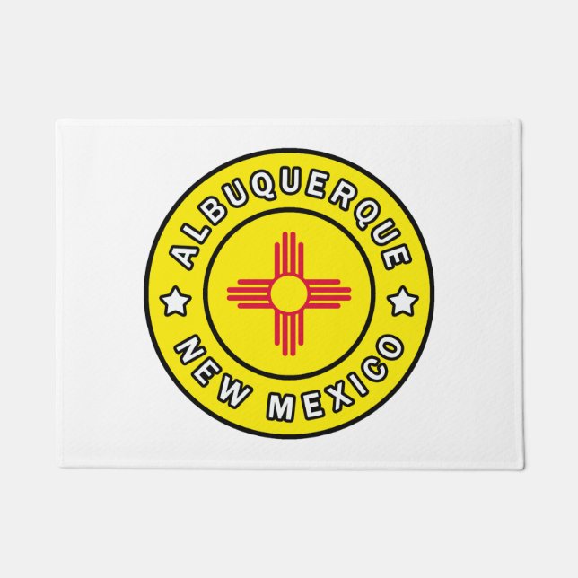 Paillasson Albuquerque Nouveau-Mexique (Devant)