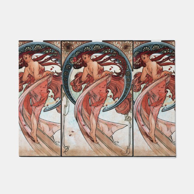 Paillasson Alfons Mucha 1898 Danse (Devant)