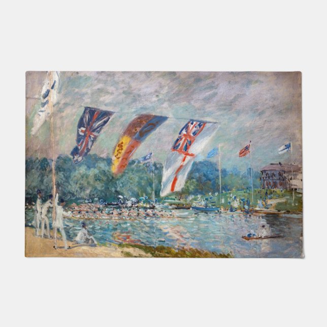 Paillasson Alfred Sisley - Régates à Molesey (Devant)