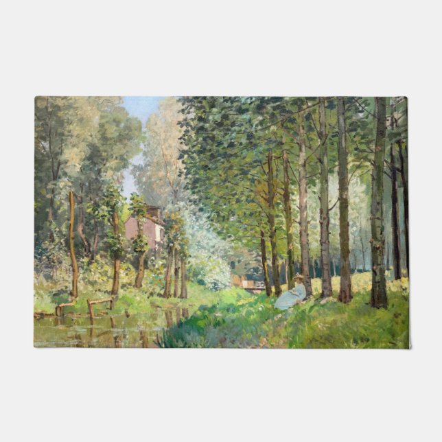 Paillasson Alfred Sisley - Reposez le long du ruisseau (Devant)