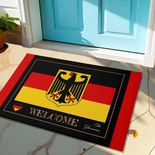 Paillasson Allemagne & Allemagne Flag house mats /sports Bien (Créateur téléchargé)