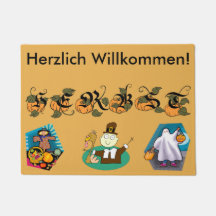 Paillasson allemand d'automne (automne)