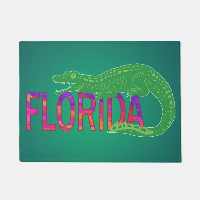 Paillasson Alligator de Floride (Devant)