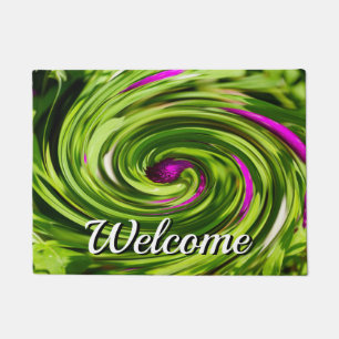 Paillasson Allium Abstrait Welcome Doormat