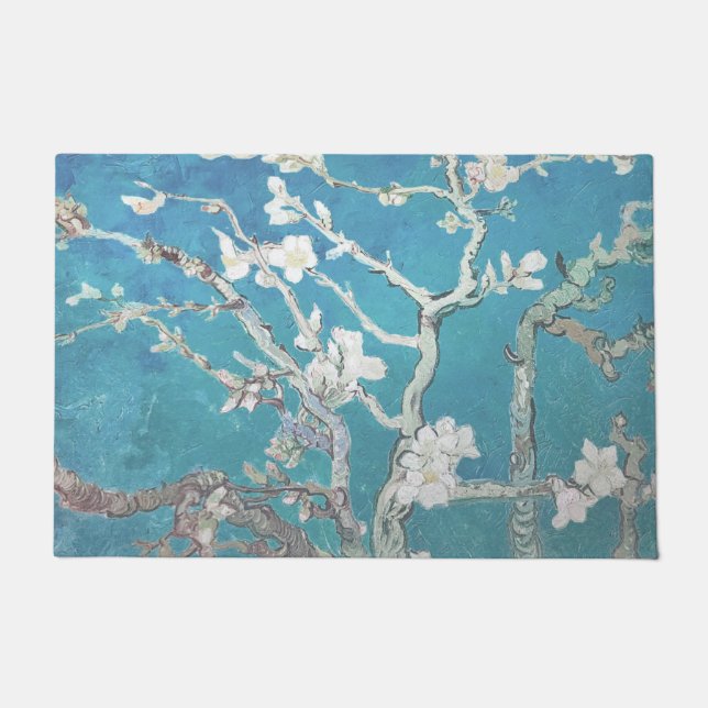 Paillasson Almond Blossom Van Gogh Art (Devant)