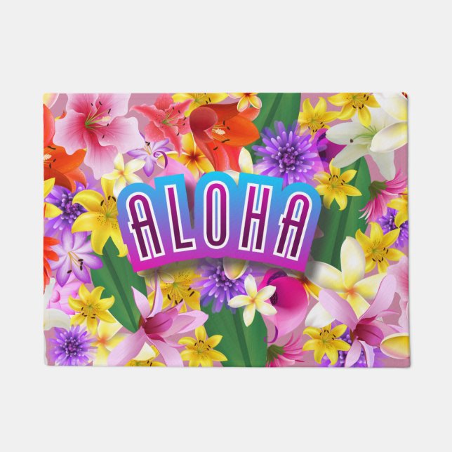Paillasson Aloha ! (Devant)