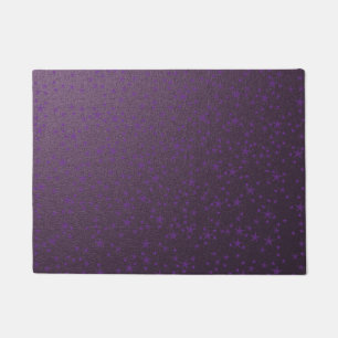 Paillasson amasser les étoiles violettes
