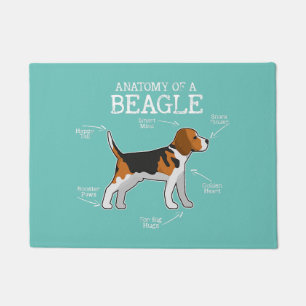 Paillasson Amateurs de beagle chien mère anatomie d'un beagle